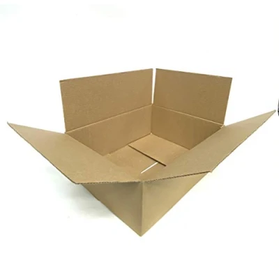 Image of 10 x Single Wall 450 350 160mm small parcel size Postal Mailing Cardboard Box