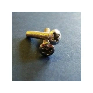 Image of IDEAL STANDARD A961643AA COVER PLATE FIXING SCREWS PAIR CHROME