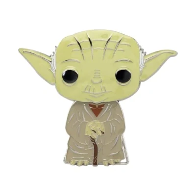 Image of Loungefly POP! Large Enamel Pin Star WARS: TODA CHASE GROUP Yoda Wars Pins Cute Collectable Novelty Brooch for Backpacks &amp; Bags Gift Idea Official Merchandise