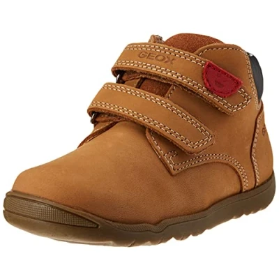 Image of Geox Baby Boys B Macchia Boy C First Steps, Tobacco, 2.5 UK Child