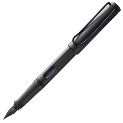 Image of LAMY safari umbra Fountain Pen with ergonomic grip &amp; polished steel nib in size F ideal for any Writing Calligraphy including T 10 blue cartridge Right Handed