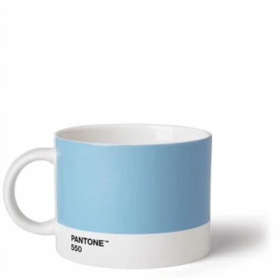 Image of Copenhagen Design Pantone Cup, Tea/Coffee Mug, fine China (Ceramic), 475 ml, Light Blue, 550 C, 1 Count (Pack of 1)