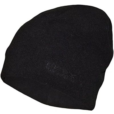 Image of Regatta Mens Kingsdale Thermal Microfleece Beanie L/XL Black