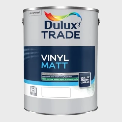 Image of DULUX TRADE VINYL MATT ROCK SALT 5L