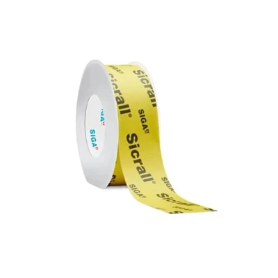 Image of Siga Sicrall 60 Sealing Tape mm x 40 m Adhesive Vapour Barrier 2 Rolls