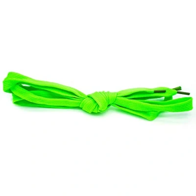 Image of The Glowhouse Green Neon Shoe Laces Bright UV Shoelaces x 1 Pair