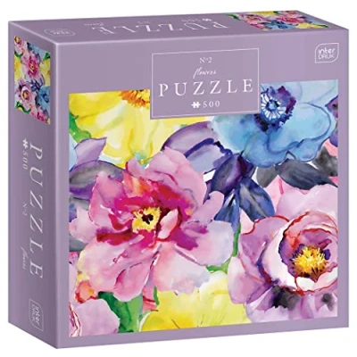 Image of Interdruk PUZ500FLO2 Puzzle, Flowers no. 2