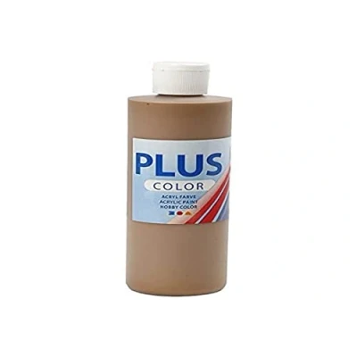 Image of Creativ 39403 Plus Color Acrylic Paint, Craft Paint Light Brown 1 Bottle of 250 ml