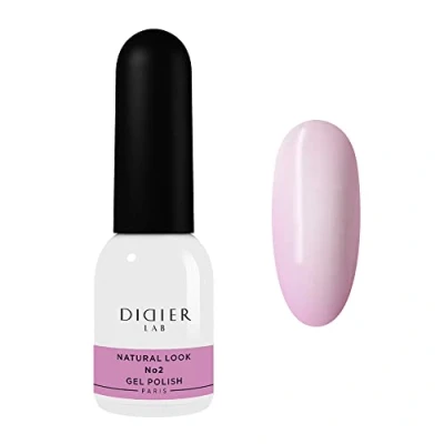 Image of Didier Lab Premium Gel Nail Polish Natural Look No2 Varnish Art Long Lasting Easy to Apply Nails Jelly UV/LED Chip Resistant