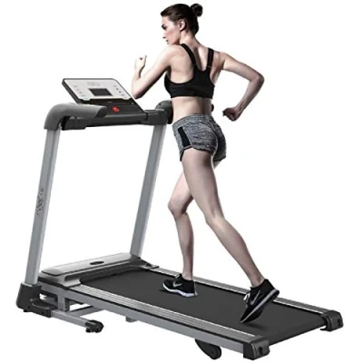 Image of EVOLVE A1 Electric Motorised Auto Incline Treadmill Running automatic adjustable Foldable Exercise Machine with Bluetooth, Fitness App inbuilt pre set training programme