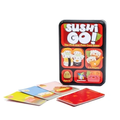 Image of Gamewright Sushi Go Card Game Ages 8+ 2 5 Players 15 Minutes Playing Time