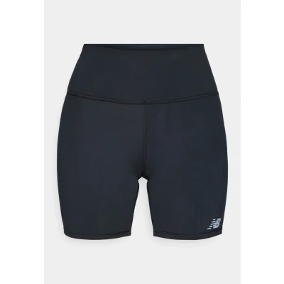 Image of New Balance Harmony HIGH RISE Short Leggings black, Women&#039;s, Size: Large, Black