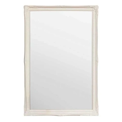 Image of FRAMES BY POST 2&quot; White Shabby Chic Antique Style Rectangular Wall Mirror Large Size: 40&quot;x28&quot;, 102x71