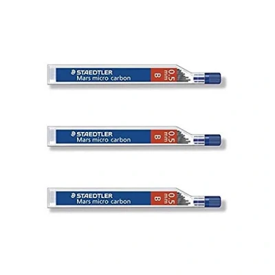Image of Staedtler Mars Micro Carbon Leads 0.5 mm B Pack of 3aa