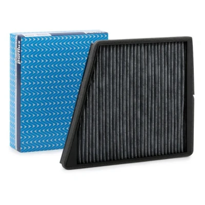 Image of GCF207 Pollen Filter PURFLUX AHC211 Activated Carbon 306mm 255mm 34mm MERCEDES BENZ: E Class Saloon, T modell, CLS Coupe