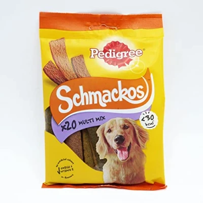 Image of PET 43528 Pedigree Schmackos Multi 20 Sticks 172g (20stk) 9 Pack
