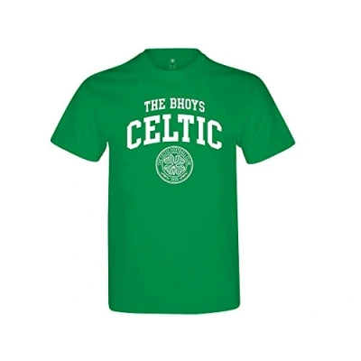 Image of Celtic FC The Bhoys T Shirt Green Adults, Verde, S