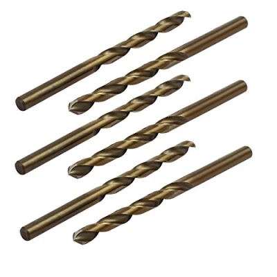 Image of Sourcingmap 5.8mm Drilling Dia Straight Round Shank HSS Cobalt Metric Twist Drill Bit 6pcs