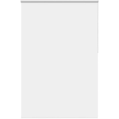 Image of vidaXL Roller Blind Blackout White 165x210 cm Fabric Width 161.6 Polyester
