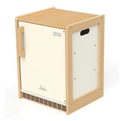 Image of Tidlo T0303 Wooden Fridge Play Kitchen Accessories, Multi Colour