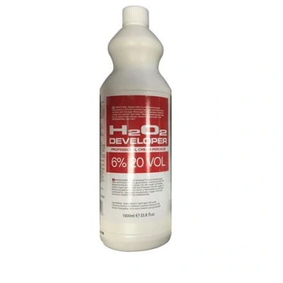 Image of H2O2 6% Developer Professional Cream Peroxide 1L 20 vol