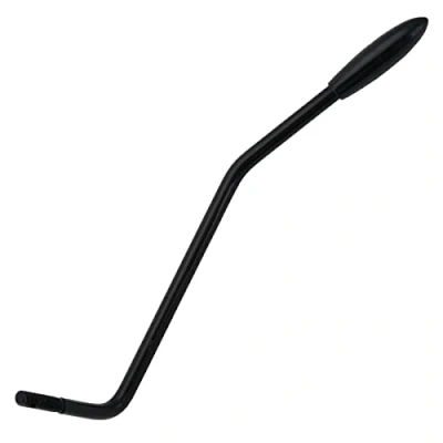 Image of Musiclily Pro UNF #10 32 Steel Thread Tremolo Arm 4.8mm Whammy Bar for USA Fender Strat Style Electric Guitar, Black with Tip