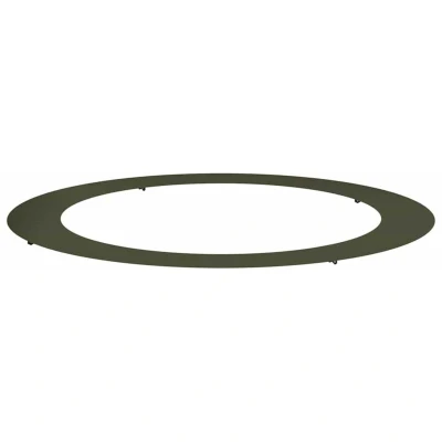 Image of vidaXL Plastic Planter Olive green Large