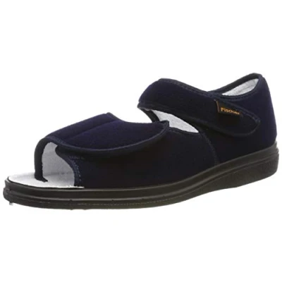 Image of Fischer Men&#039;s Ortho Low Slippers, Blue Marine 521, 4.5 UK
