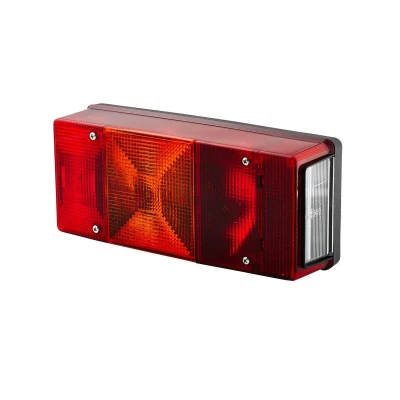 Image of 1017838 Combination Rearlight HELLA 2SE 007 547 011 Left red black without bulbs
