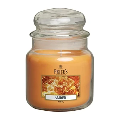 Image of Prices Fragrance Collection Amber Medium Jar Candle
