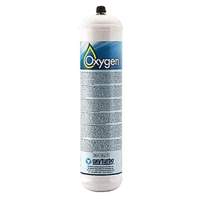 Image of Oxyturbo Oxygen Gas Cylinder 950ml Bottle