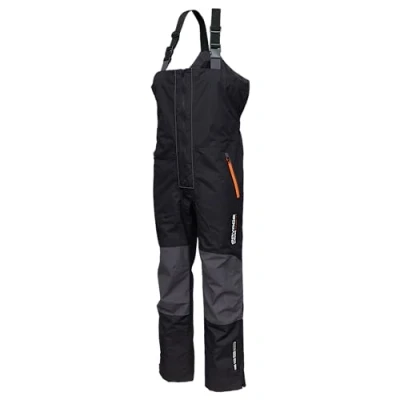 Image of Savage Gear WP Performance Bib and Brace Black/Grey Pants XL Fishing trousers