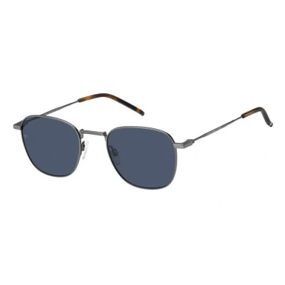 Image of Sunglasses Tommy hilfiger Th 1873 / s col. r80 ku Man Square Matt gunmetal