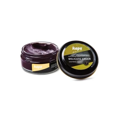 Image of Kaps Shoe Care Cream, Intensive Leather and Nourishing, Delicate (126 cardinal)