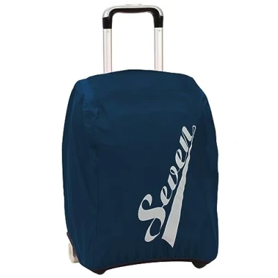 Image of Seven Backpack cover, blue, scratch resistant, for Girls &amp; Boys, Rain cover Knapsack