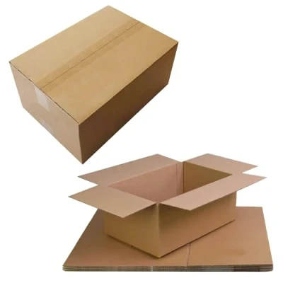 Image of 10 x Small Parcel Sized 350x250x160mm RM Maximum Deep Postal Packing Mailing Cardboard Boxes