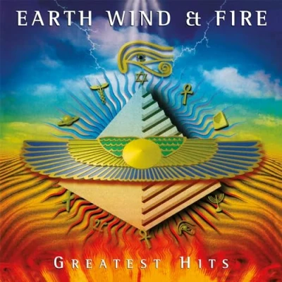 Image of Earth Wind &amp; Fire Greatest Hits Transparent Blue vinyl 180 Gram 2024 UK 2 LP set MOVLP3395