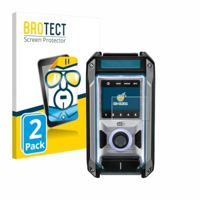 Image of brotect Screen Protector compatible with Makita DMR115 (2 Pack) HD Clear Protection Film