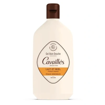 Image of Rogé Cavaillès Bath and Shower Gel for Sensitive Skin Milk Honey 400ml
