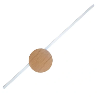 Image of Java Integrated Led Wall Lamp White, Pine 1xLED 36W