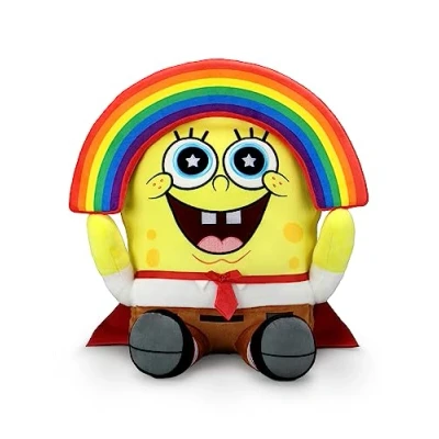 Image of Kidrobot KR16920 Spongebob Hugme Vibrating Plush, Multi Color