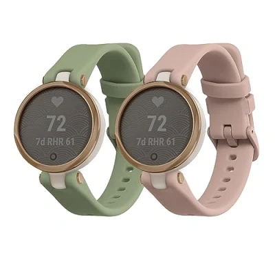 Image of kwmobile Straps Compatible with Garmin Lily Sport 2x Replacement Silicone Watch Bands