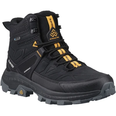 Image of HI TEC AWW Rainier WP Hiking shoes, Men&#039;s, Size: 7, Black Textile/synthetics
