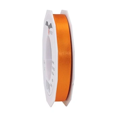 Image of C.E. Pattberg SATIN orange gift ribbon, 27 yards for Wrapping Gifts, 0.59 inches width, Ribbon Decorating &amp; Crafting, Decorative every occasion