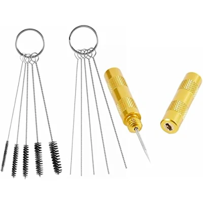 Image of Black Friday Sales ABEST 3 Set Airbrush Spray Cleaning Repair Tool Kit Stainless steel Needle Brush