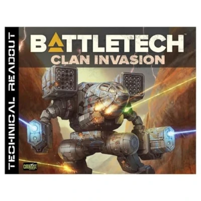Image of Catalyst Game Labs 35136CAT BattleTech Technical Readout Clan Invasion Book, Multicoloured