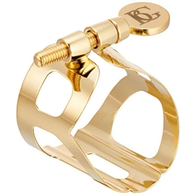 Image of BG L11 24K Gold Plated Tradition Ligature for Alto Sax