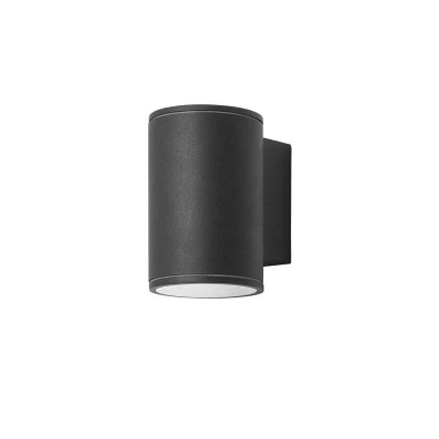Image of Orion LED Outdoor Surface Mounted Wall Light Black IP54