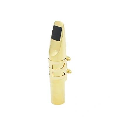 Image of Andoer®Alto Sax Saxophone 5C Mouthpiece Metal with Pads