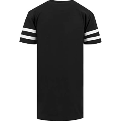 Image of Build Your Brand Men&#039;s By032 Stripe Jersey T Shirt